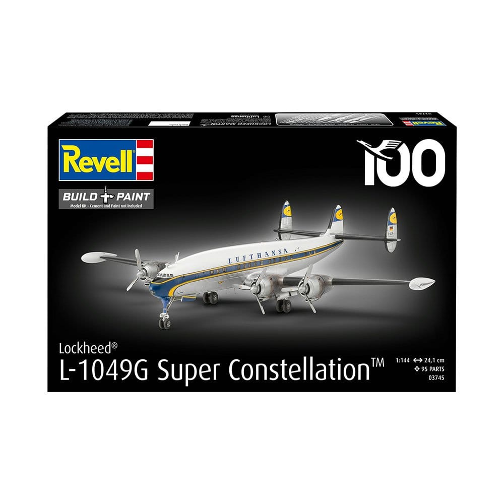 Revell 1/144 Lockheed L.1049G Super Constellation Lufthansa Plastic Model Kit