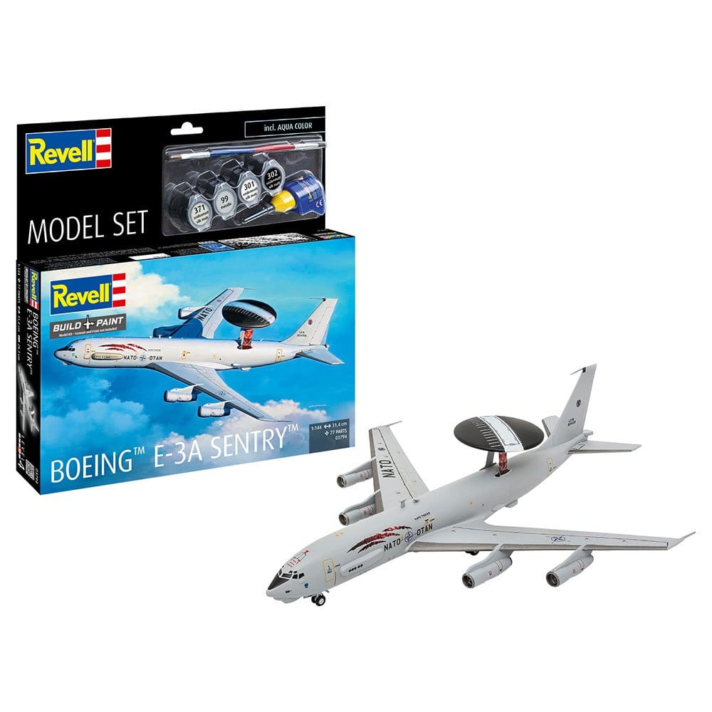 Revell 1/144 Model Set Boeing E-3A Plastic Model Kit