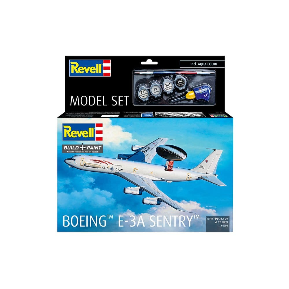 Revell 1/144 Model Set Boeing E-3A Plastic Model Kit
