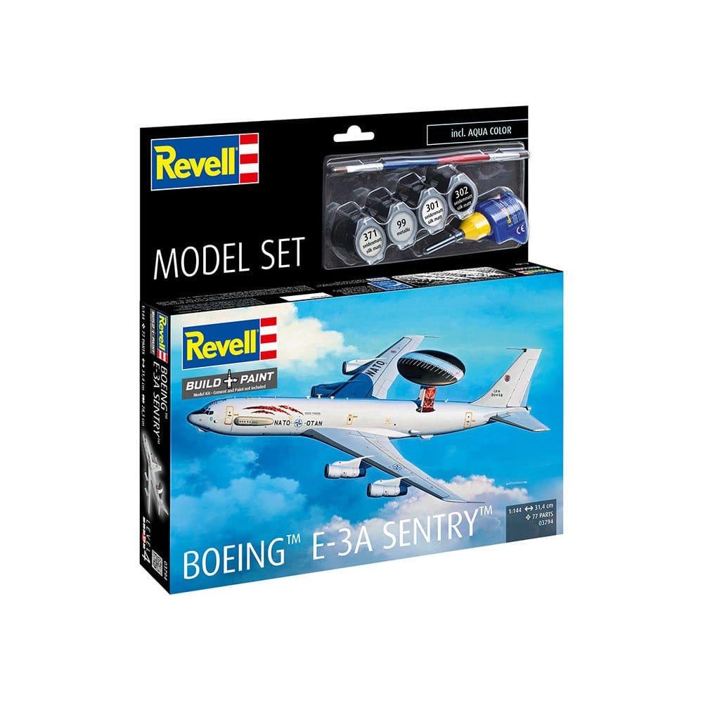 Revell 1/144 Model Set Boeing E-3A Plastic Model Kit