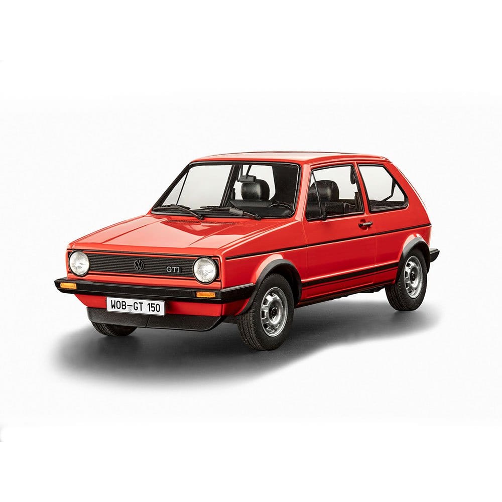 Revell 1/24 Gift Set Vw Golf 1 Gti - 50 Years Plastic Model Kit