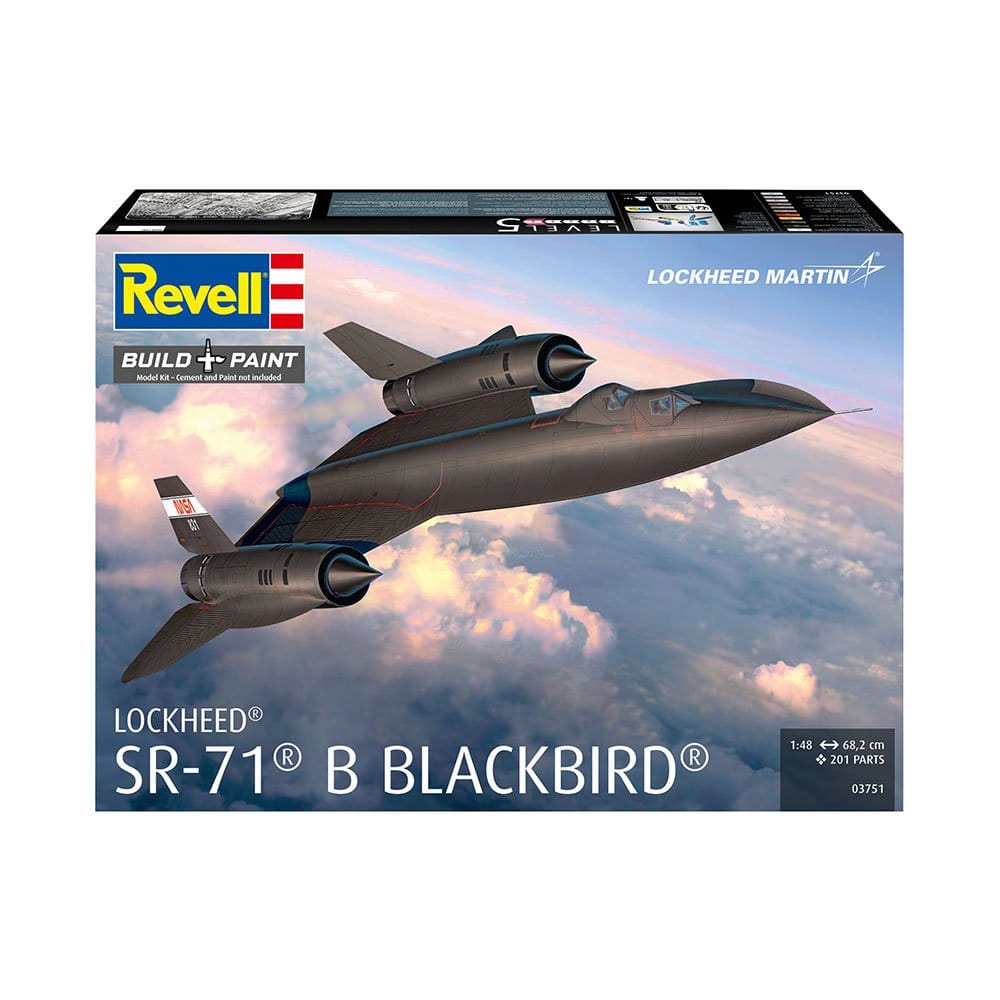 Revell 1/48 Lockheed SR-71B Blackbird Plastic Model Kit