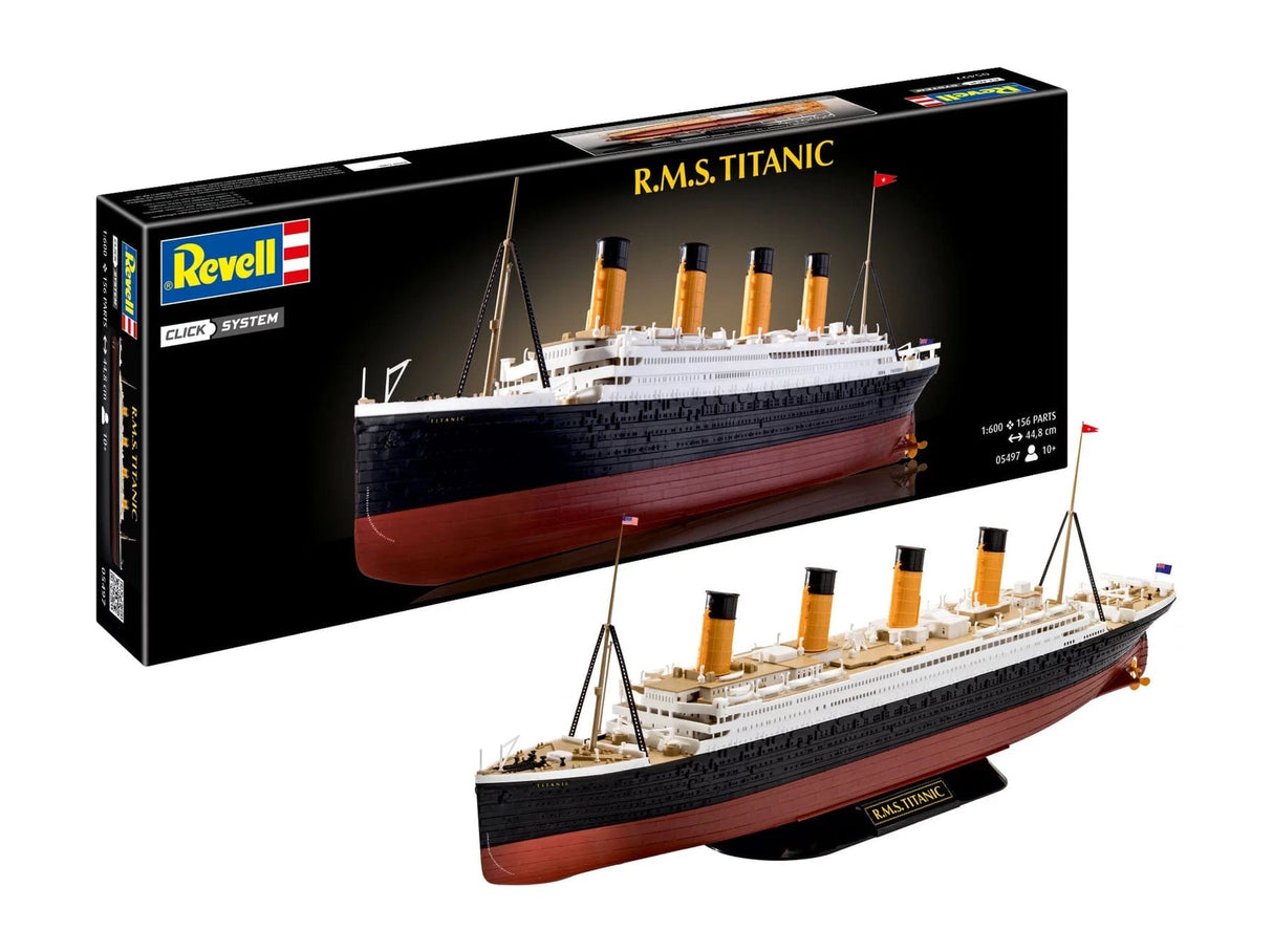Revell 1/600 RMS Titanic Click System model kit 05497
