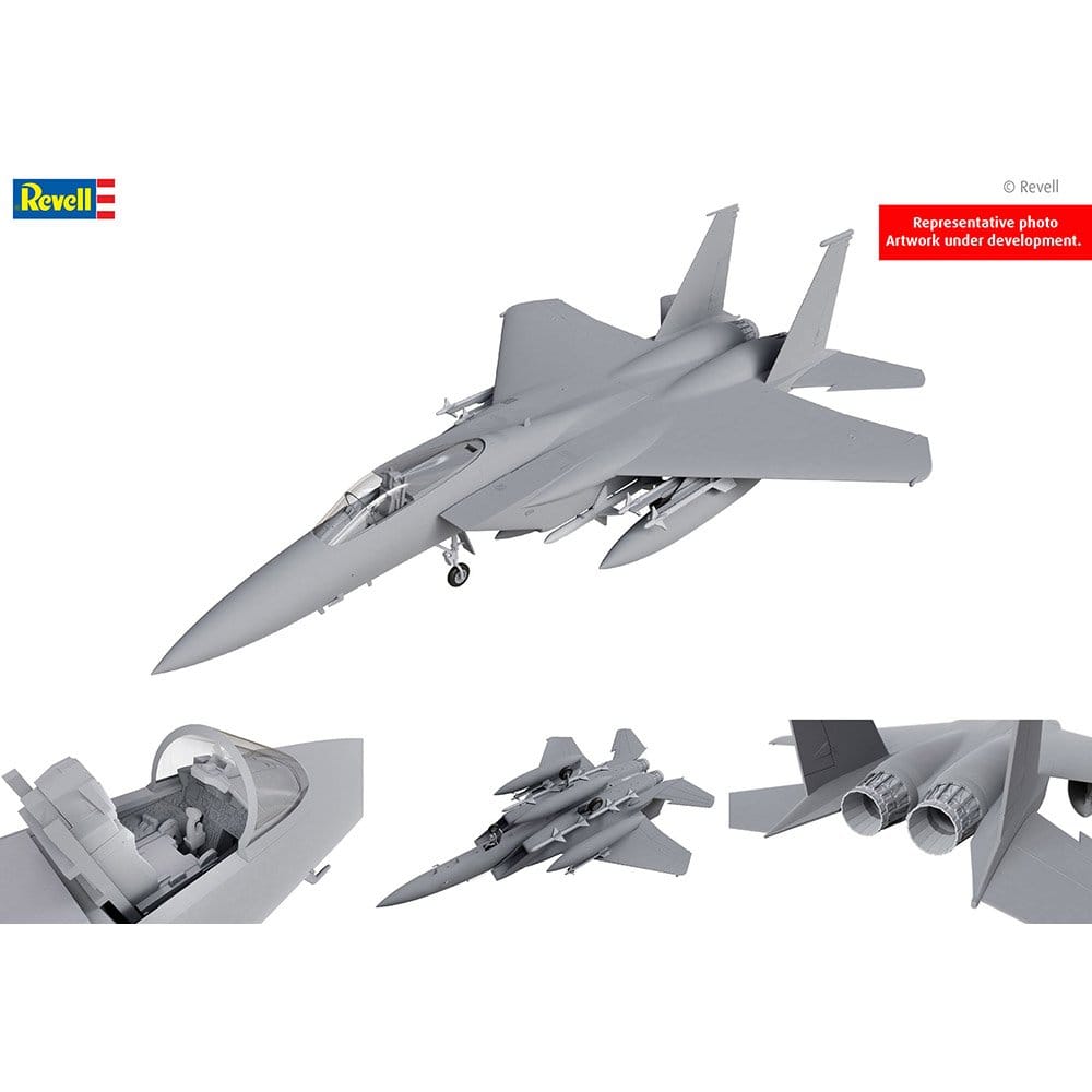 Revell 1/72 Model Set Boeing F-15C Eagle Plastic Model Kit
