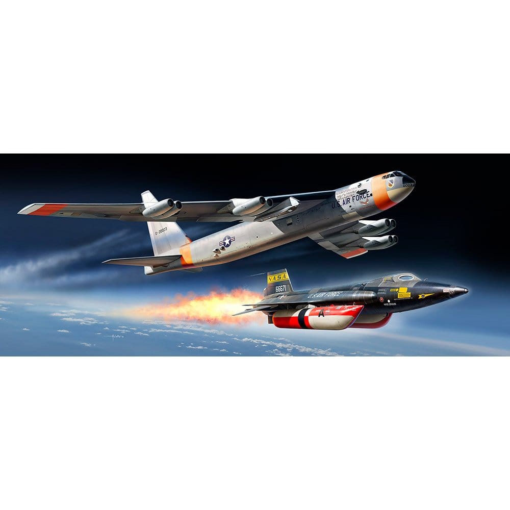 Revell 1/72 NB-52 And X-15 - Platinum Edition Plastic Model Kit