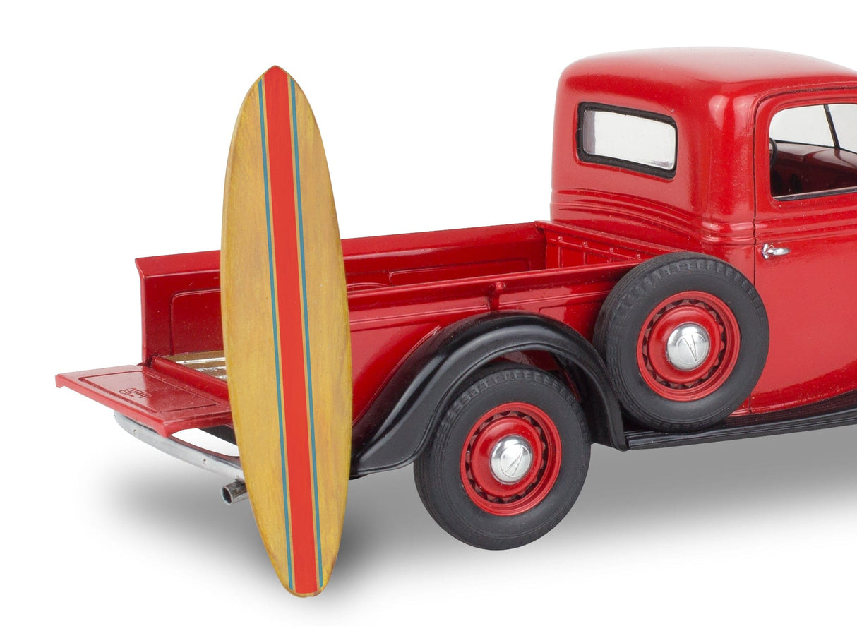 Revell 14516 1/25 1937 Ford Pickup Street Rod With Surf Board - Hobbytech Toys