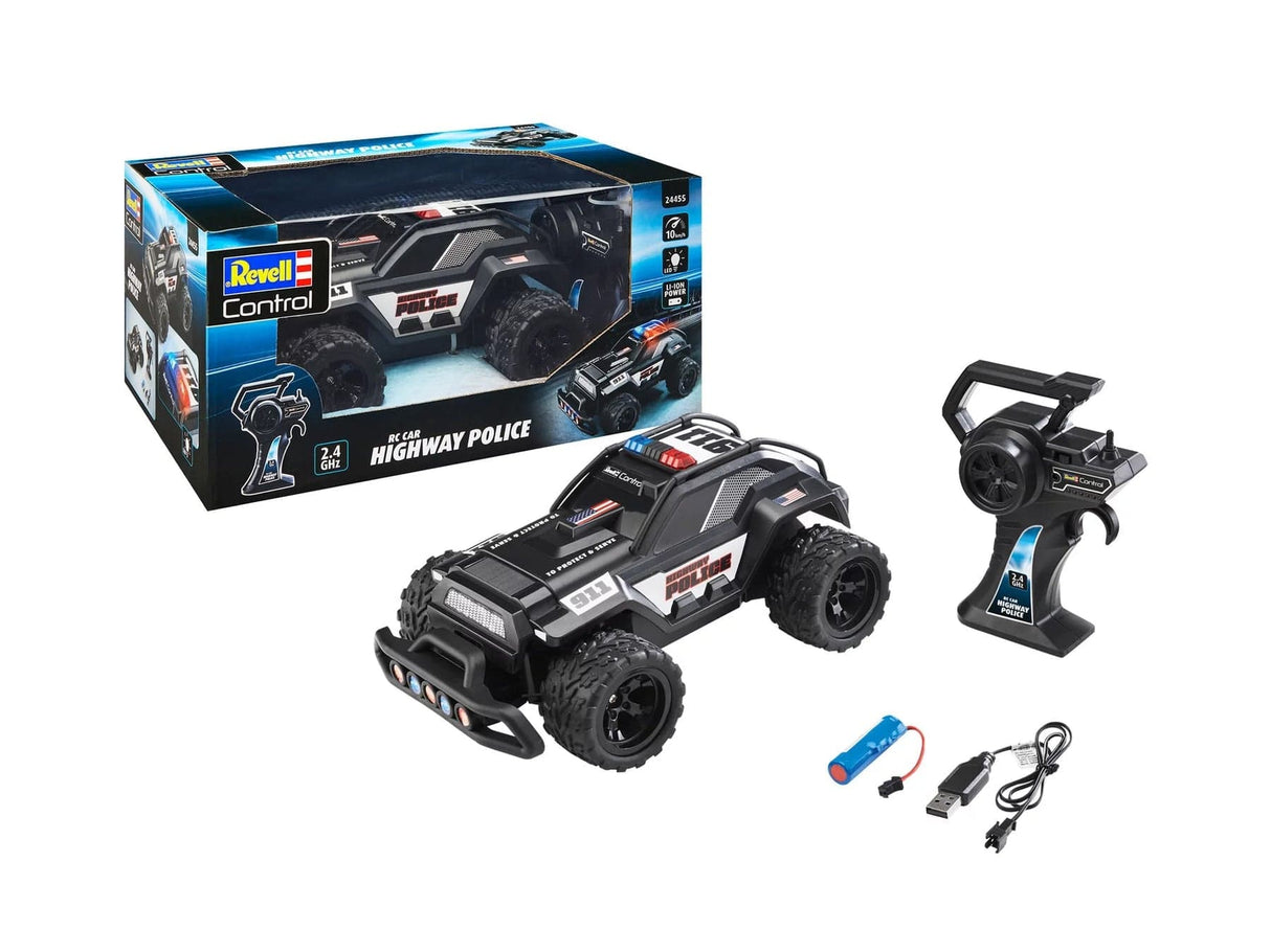 Revell Control Highway Police RC Car