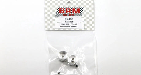 REVO Slot RS - 108 PoRS - che 911 Aluminium Front Wheels - 15 x 8.5 mm (2pcs)** - Hobbytech Toys