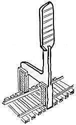 Rix 14 HO Rix Sticker - Magnetic Uncoupling Tool - Hobbytech Toys