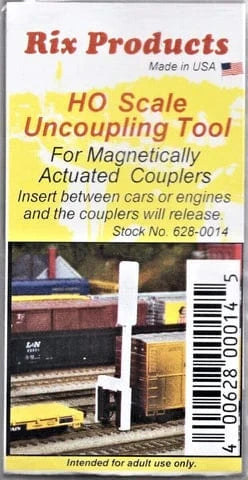 Rix 14 HO Rix Sticker - Magnetic Uncoupling Tool - Hobbytech Toys