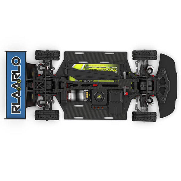 Rlaarlo 1/10 AK-787 Brushless Supercar Carbon Edition Blue
