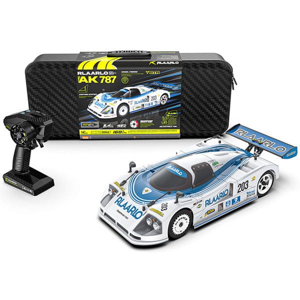 Rlaarlo 1/10 AK-787 Brushless Supercar Carbon Edition Blue