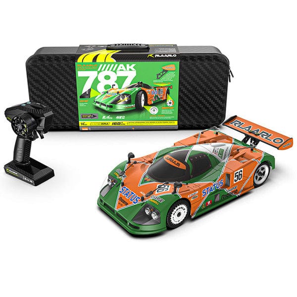 Rlaarlo 1/10 AK-787 Brushless Supercar Carbon Edition Orange