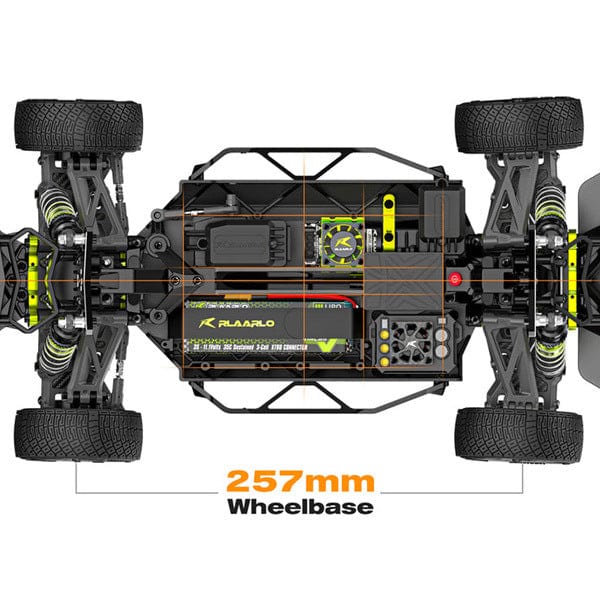 Rlaarlo 1/10 Rally Carbon 4wd Brushless RTR