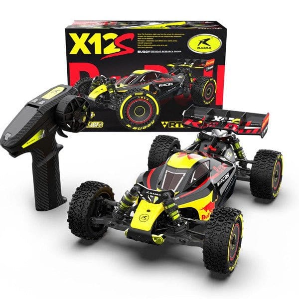 Rlaarlo X12S - R 1/12 Buggy Metal BLS - Red/Yellow - Hobbytech Toys