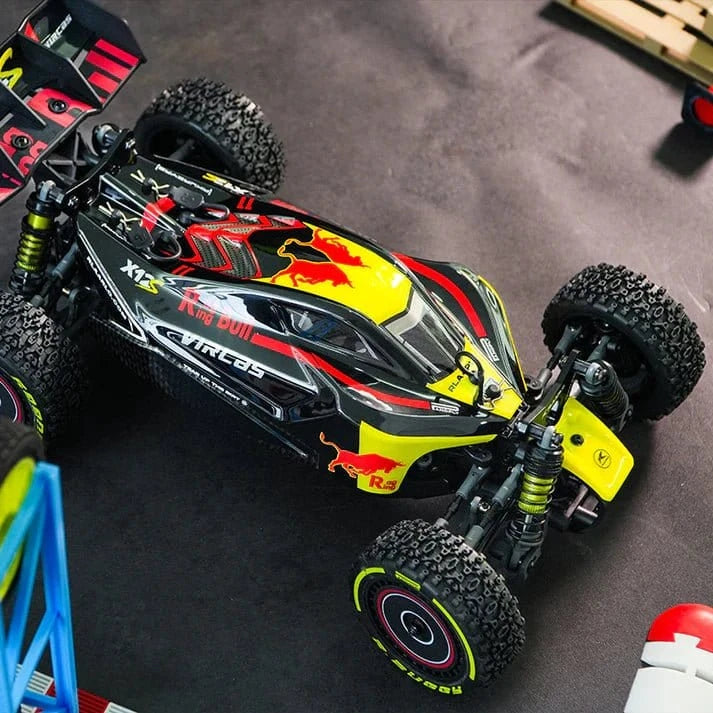 Rlaarlo X12S - R 1/12 Buggy Metal BLS - Red/Yellow - Hobbytech Toys