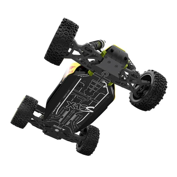 Rlaarlo X12S - R 1/12 Buggy Metal BLS - Red/Yellow - Hobbytech Toys