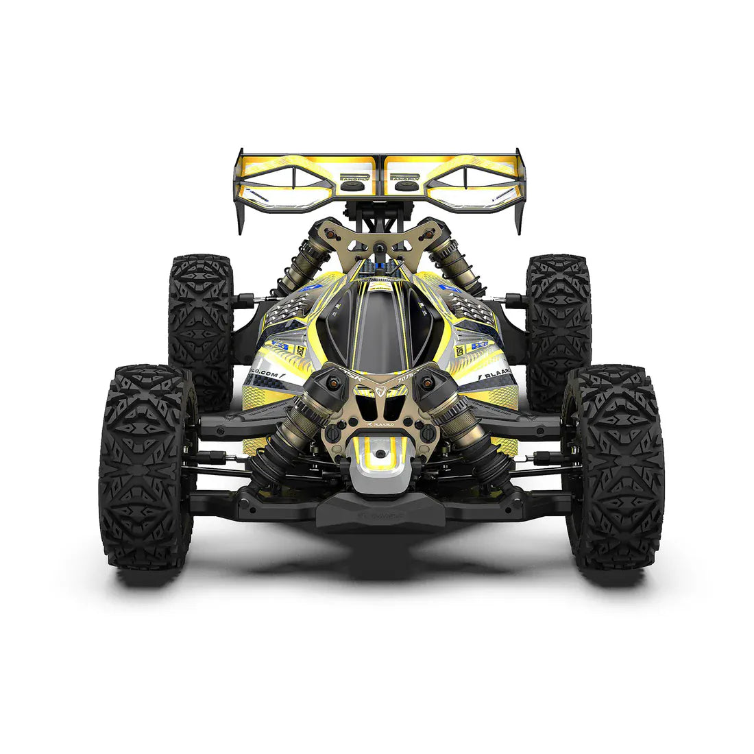 Rlaarlo 1/8 DSK Dragon Scale Knight Brushless RC Buggy - Blue / Yellow