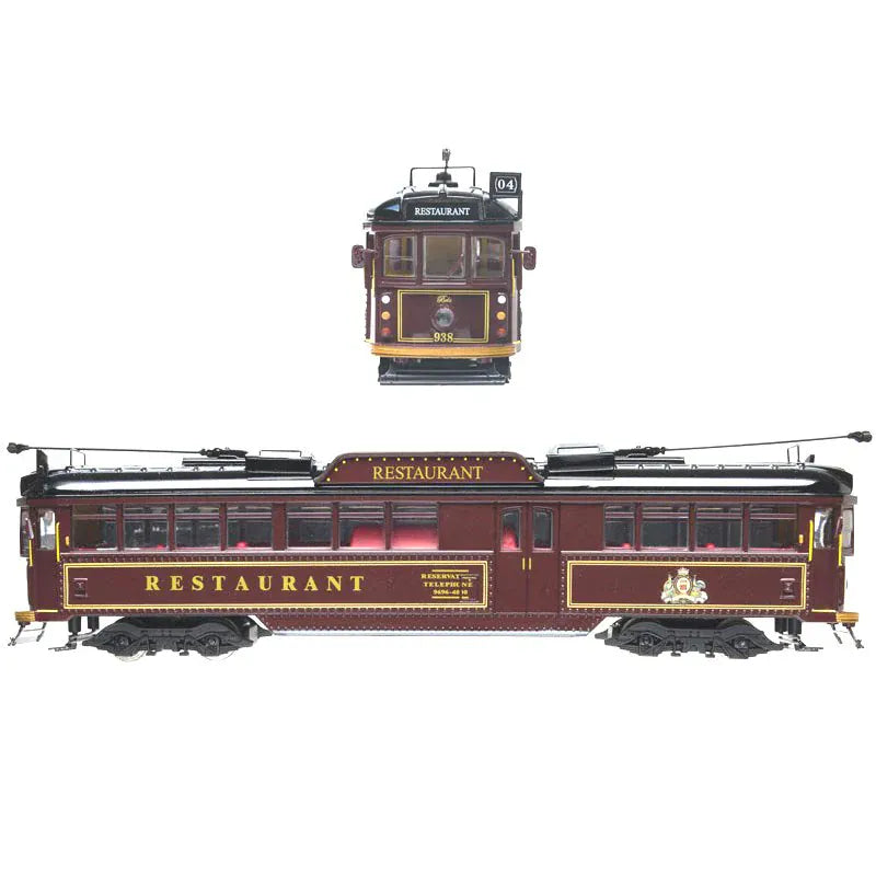Road Ragers 1/76 Diecast Restaurant W6 Melbourne Tram No. 938