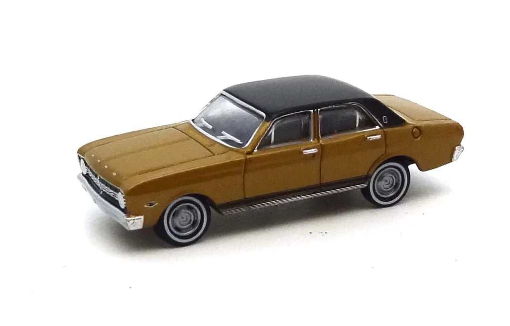 Road Ragers 1/87 1968 XT Falcon GT Gold With Black Vinyl Roof
