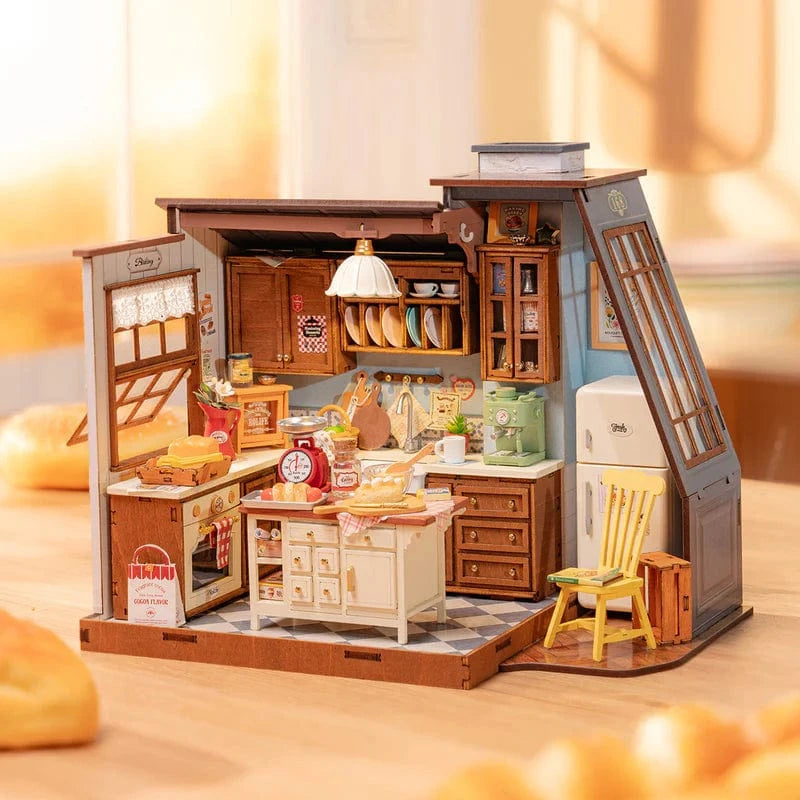 Robotime DIY Mini House Baking Kitchen Kit
