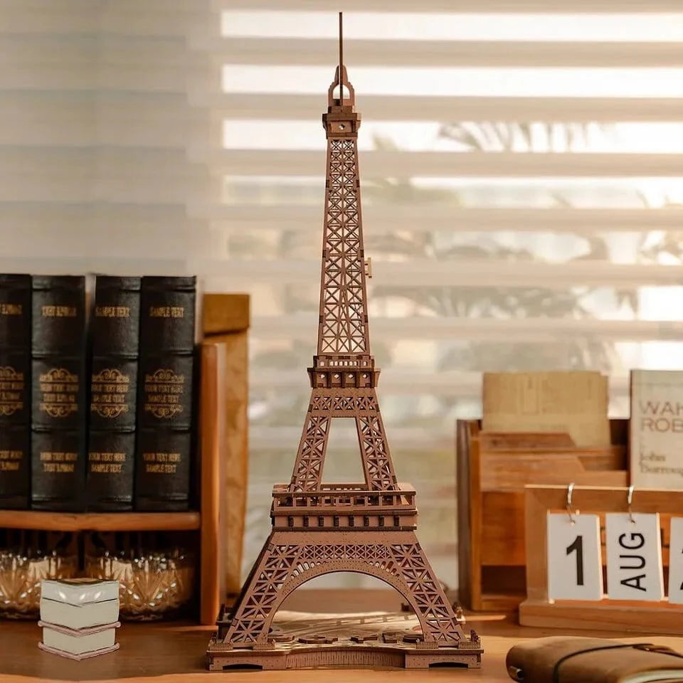 Robotime GL01 Night Of The Eiffel Tower Kit - Hobbytech Toys