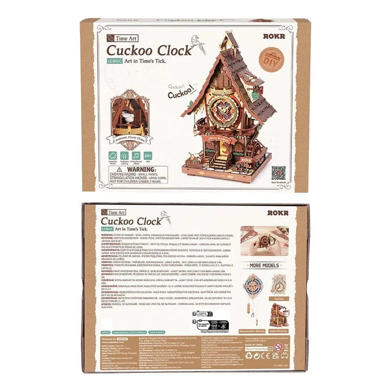 Robotime Mechanical Models Cuckoo Clock Kit