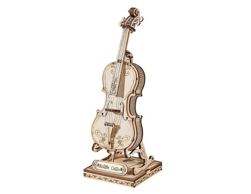 Robotime TG411 Classical 3D Cello Kit - Hobbytech Toys