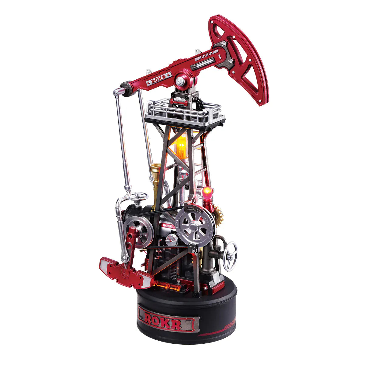 ROKR Oil Pump Jack Mechanical 3D Puzzle CGL03