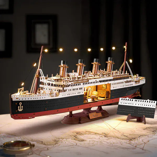 Rolife 1912 Eternal Atlantic Voyager - Titanic -3D Wooden Model Kit