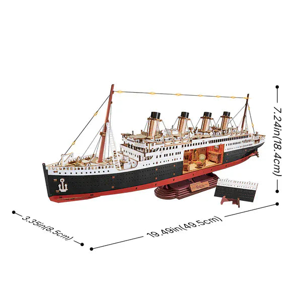 Rolife 1912 Eternal Atlantic Voyager - Titanic -3D Wooden Model Kit
