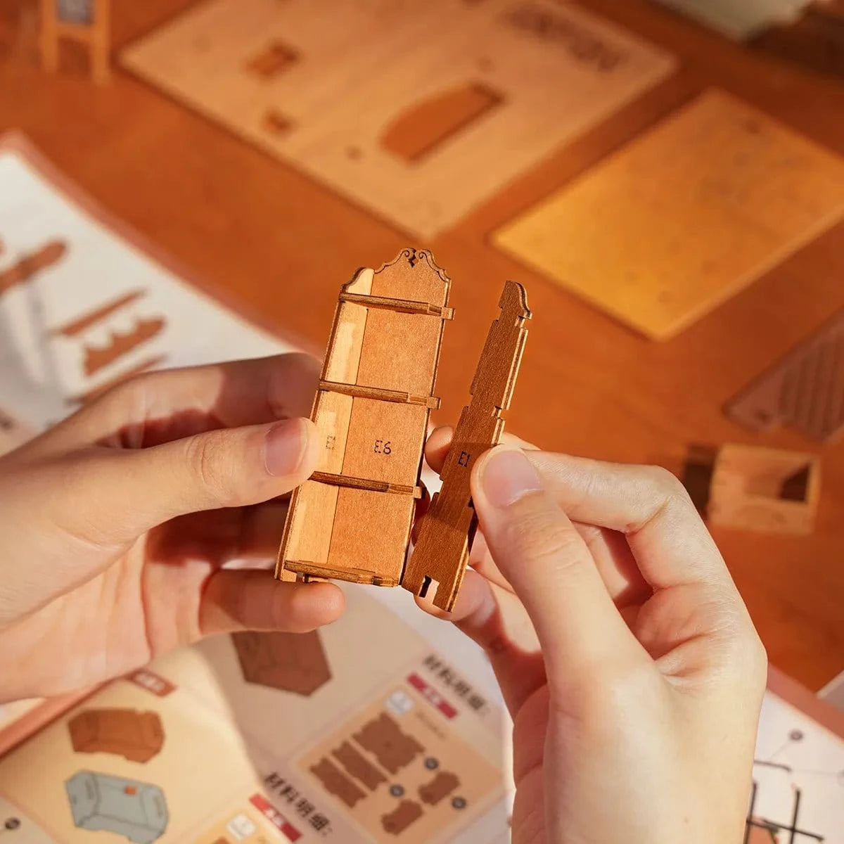Rolife Corner Bookstore DIY Miniature House Kit DG164 - Hobbytech Toys