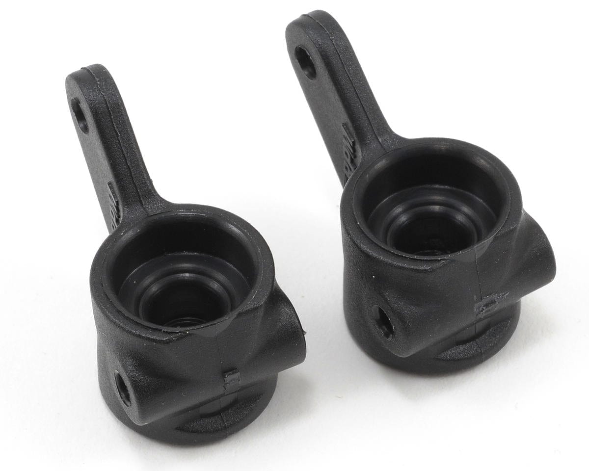 RPM 80372 Front Bearing Carrier Set (Black) (2) (Slash, Bandit, Rustler, Stampede) - Hobbytech Toys