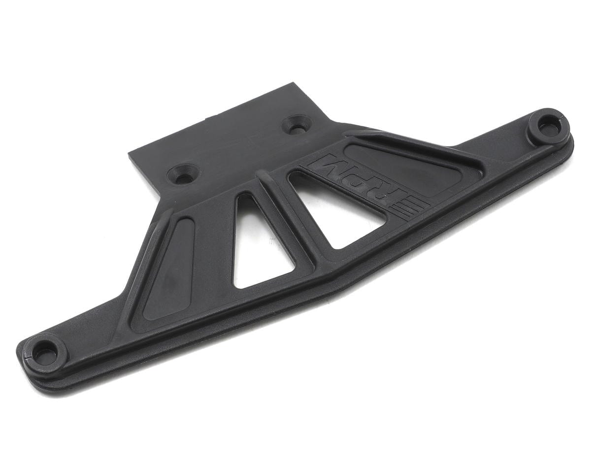 RPM 81162 Traxxas Rustler/Stampede Wide Front Bumper (Black) - Hobbytech Toys