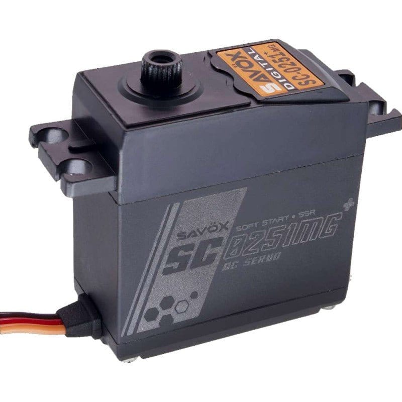 Savox 0251MG+ Metal Gear Digital Servo 16kg/0.18S - Hobbytech Toys