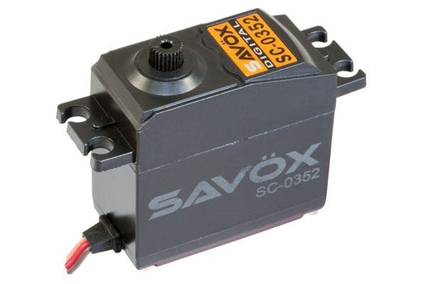 Savox SH0352 PLUS 0.13/6.5kg Digital Standard Servo - Hobbytech Toys