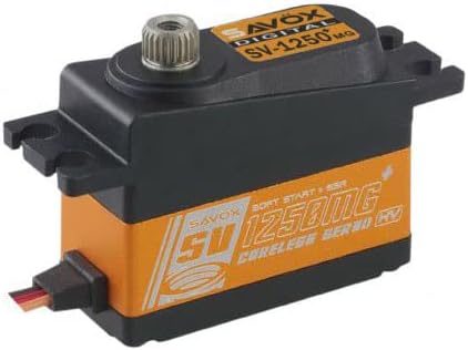 Savox SV1250MG Plus 0.09S 8kg 29.6g Metal Gear Mini HV Servo - Hobbytech Toys