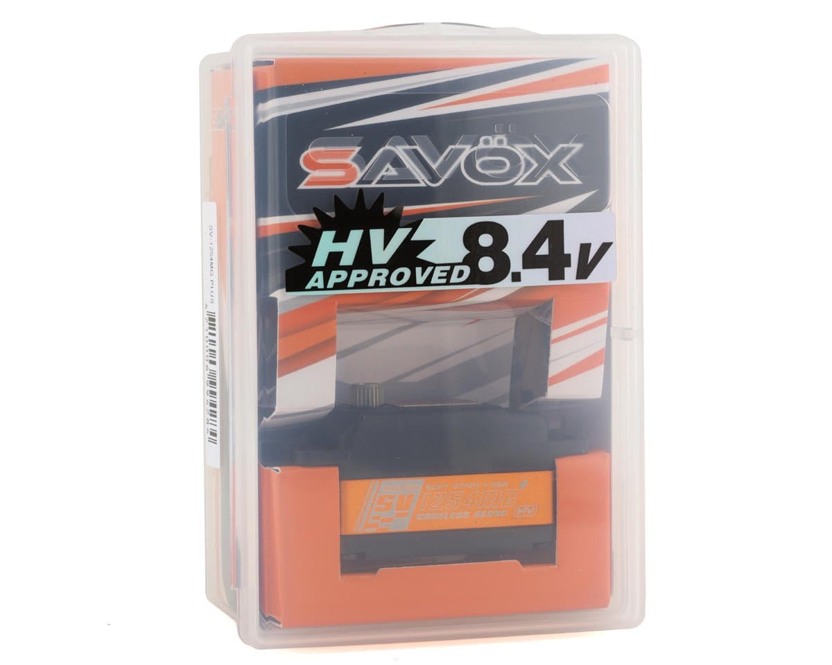 Savox SV1254MG+ 15kg/0.085S High Speed Low Profile HV Servo - Hobbytech Toys