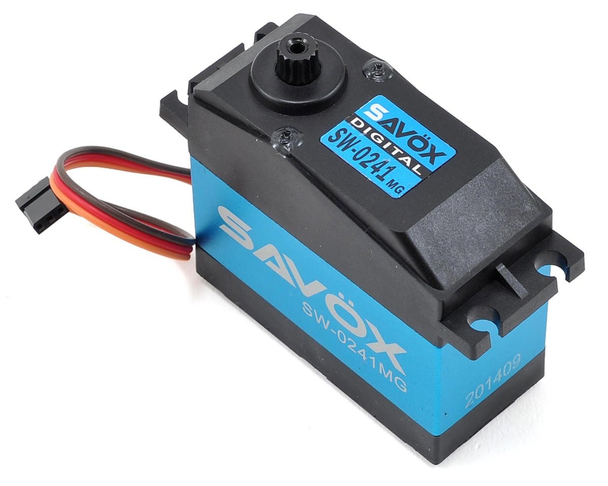 Savox SW0241MG+ 1/5 Waterproof Servo 40kg/0.17 - Hobbytech Toys