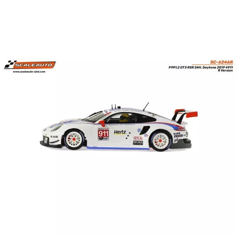 Scaleauto 6246R 1/32 Porsche 911.2 GT3 RSR 24H Daytona 2019 R Version Slot Car** - Hobbytech Toys