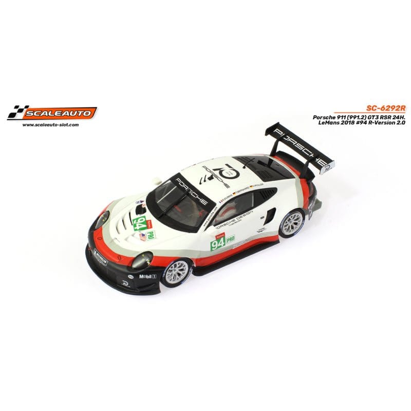 Scaleauto 6292R 1/32 Porsche 911.2 GT3 #94 RSR Slot Car** - Hobbytech Toys