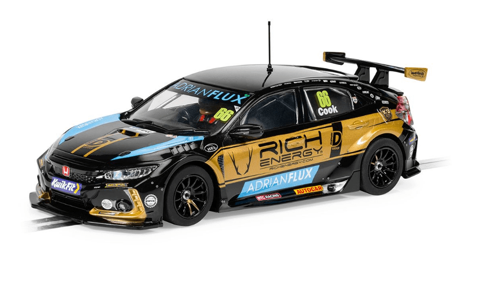 Scalextric 4409 Honda Civic FK8 Type R - Btcc 2022 -BTC Racing Josh Cook - Hobbytech Toys