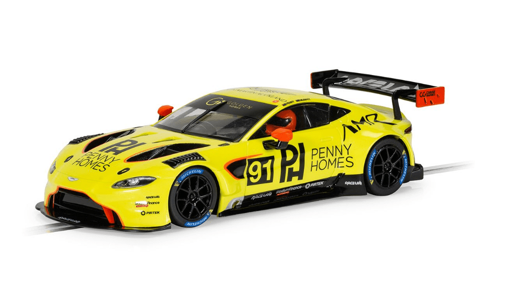Scalextric 4446 Aston Martin GT3 Vantage - Penny Homes Racing - Ronan Murphy - Hobbytech Toys