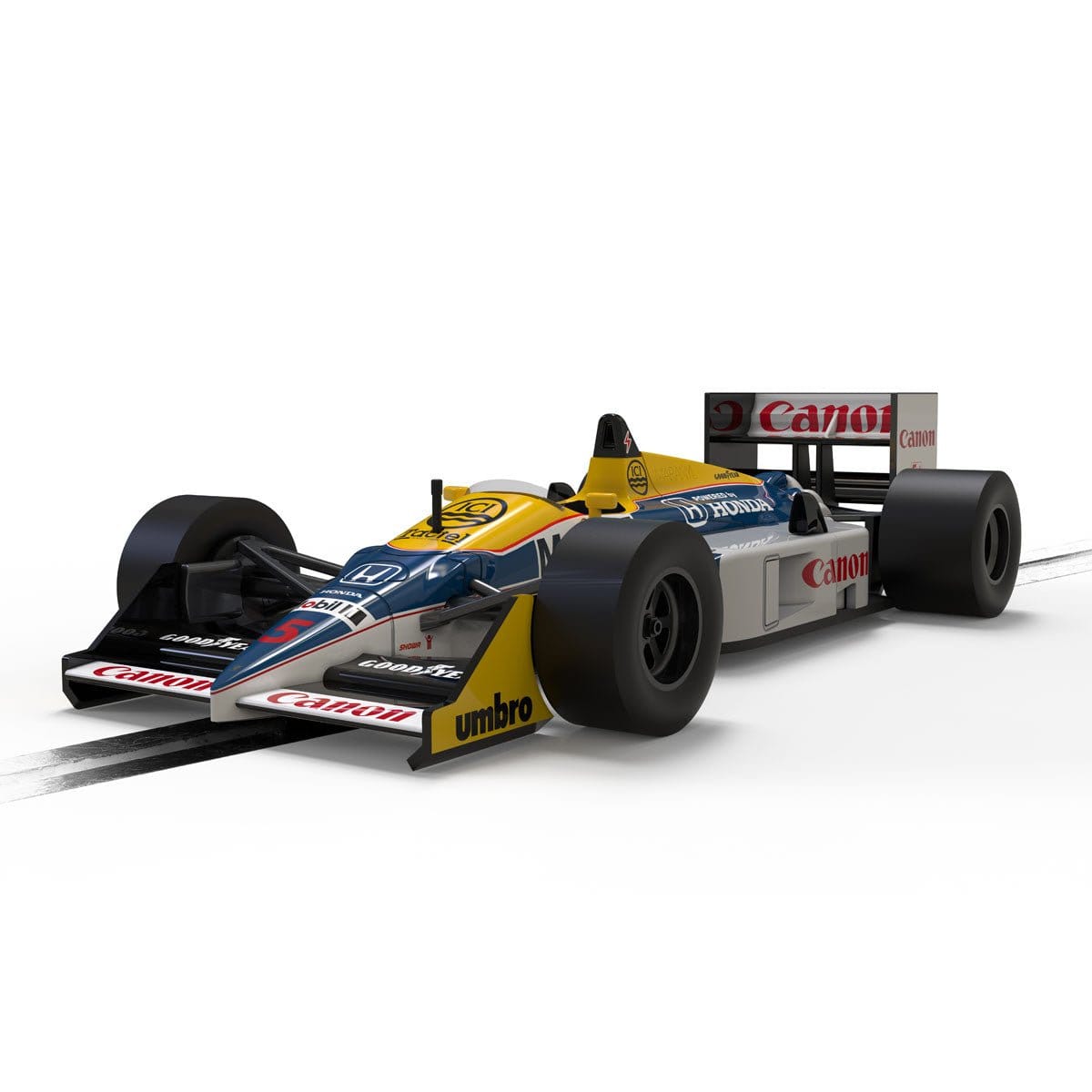 Scalextric C4508 Williams FW11B - 1987 British Grand Prix - Nigel Mansell Slot Car - Hobbytech Toys