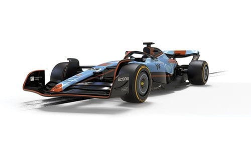 Scalextric C4559 Williams FW45 - Alex Albon - Gulf Edition Slot Car - Hobbytech Toys