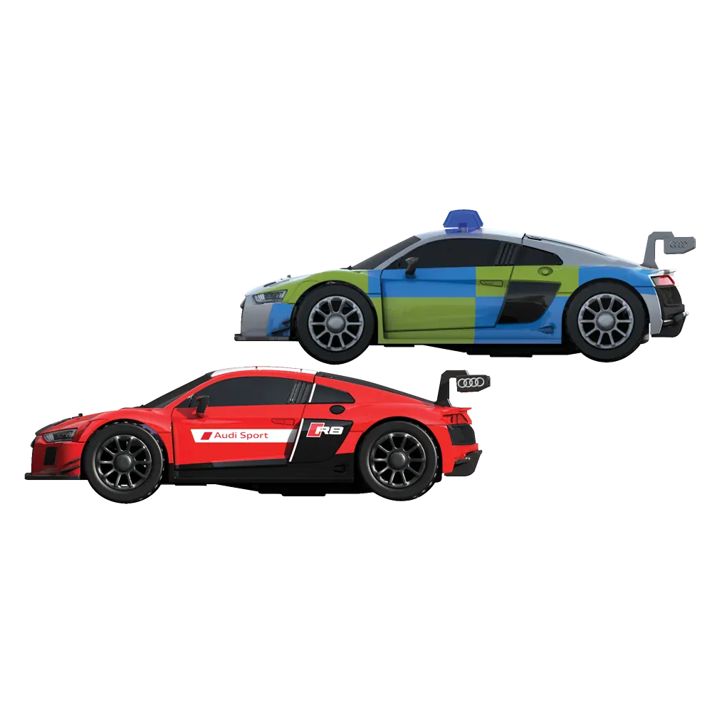 Scalextric EVO 1/43 Hot Pursuit Slot Car Set