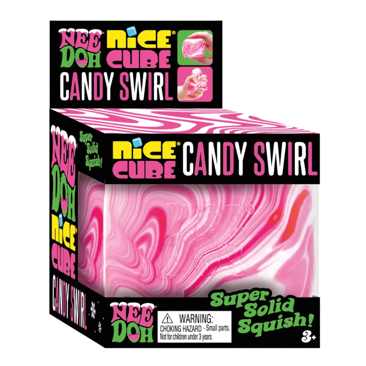 Schylling - Candy Swirl Nice Cube NeeDoh