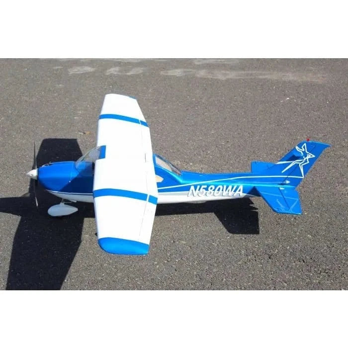 Seagull Models SEA - 327B 182 Cessna .46 ARF RC Plane Pearl Blue Scheme - Hobbytech Toys