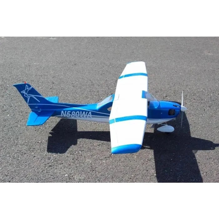 Seagull Models SEA - 327B 182 Cessna .46 ARF RC Plane Pearl Blue Scheme - Hobbytech Toys
