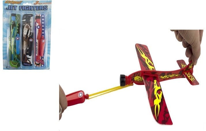 Slingshot Sling Shot Flying Glider - 3pcs Per Pack - Hobbytech Toys